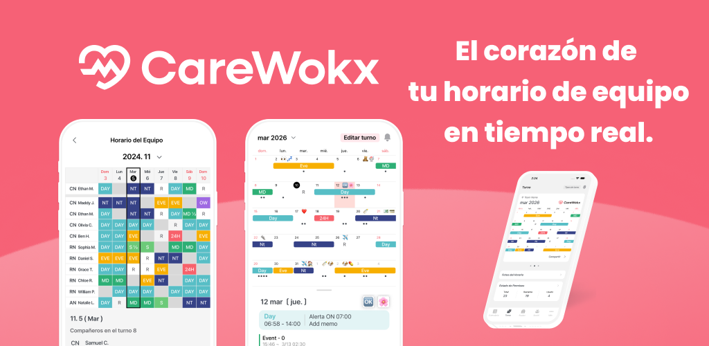 CareWokx: el corazón del horario en vivo