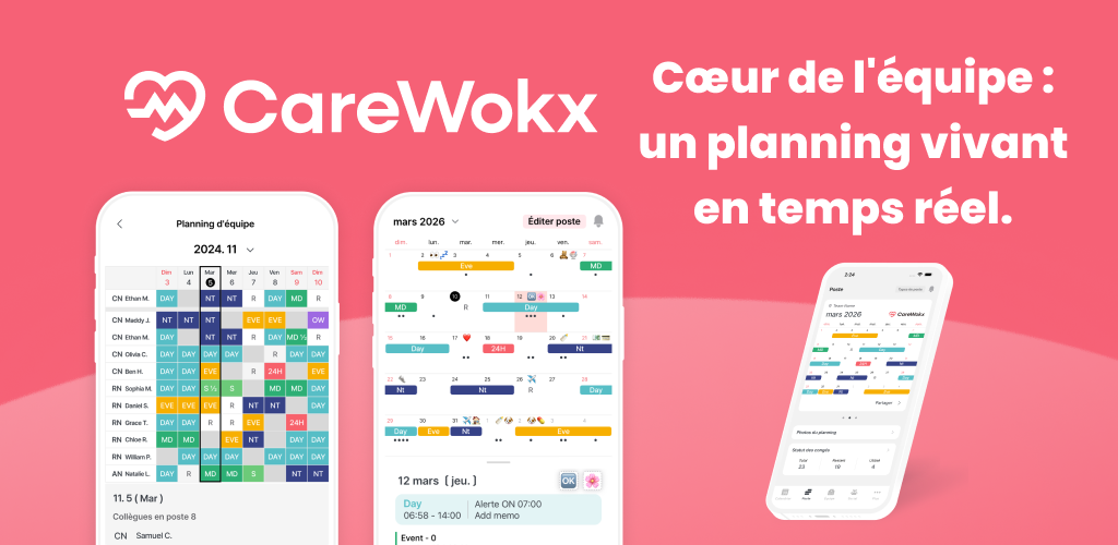 CareWokx, le coeur du planning vivant